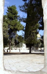 esplanade des mosquées à Jérusalem