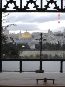 vue de Jérusalem depuis Dominus Flevit